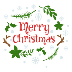 Merry Christmas Vector 