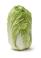 Fototapeta premium Chinese cabbage on white background 