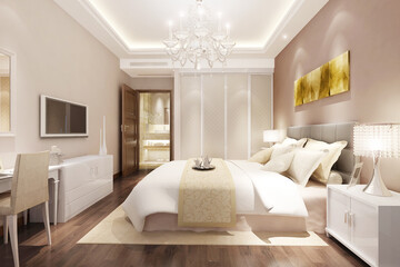 Luxury bedroom design