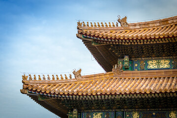 Fototapeta na wymiar forbidden city, hall of supreme harmony 