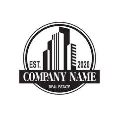 Construction Vector , Real Estate Logo
