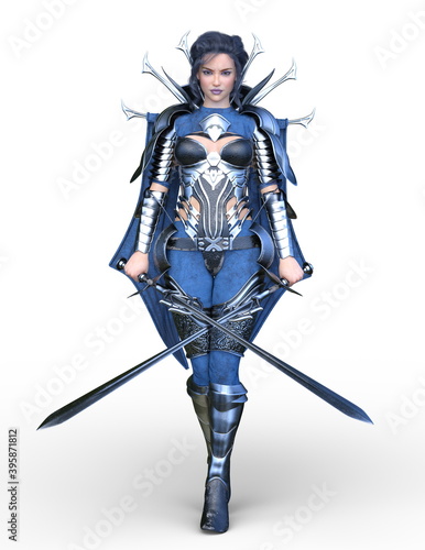 戦う女戦士 Wall Mural Wallpaper Murals Wallsheaven Tsuneomp