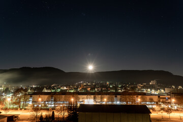 Rietheim-Weilheim bei Nacht- Bei Tuttlingen-Baden-Württemberg