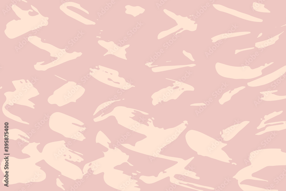 Poster colorful paint brush strokes. pattern with spots and blobs of paint or ink. vector hand drawn textur