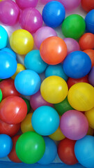 Pelotas de colores, pelotero.