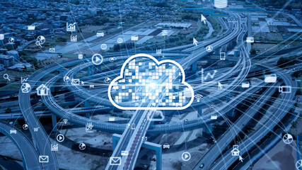 クラウドコンピューティング　交通とテクノロジー
