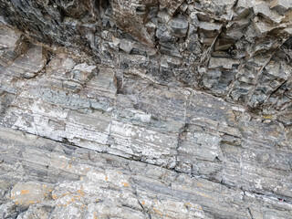 Abstract texture of rock near to the sea