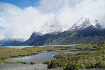 パタゴニアの景色　チリ/パイネ国立公園