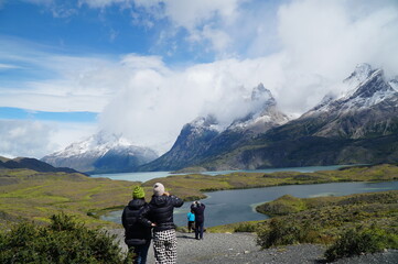 パタゴニアの景色　チリ/パイネ国立公園