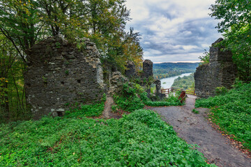 Fototapeta na wymiar Ruins of Sobien Castle