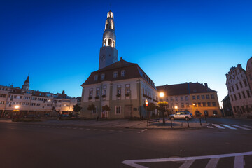 Obraz premium Architecture of Gryfow Slaski