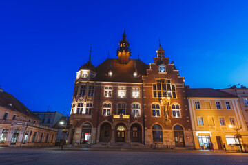Fototapeta na wymiar Tarnowskie Gory City Hall