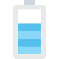 
Battery Flat Vector Icon
