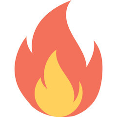 
Flame Flat Vector Icon
