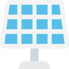 
Solar Panel Flat Vector Icon
