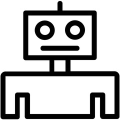 
Robot Vector Icon
