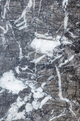 Natur Marmorplatte mit weißer Struktur