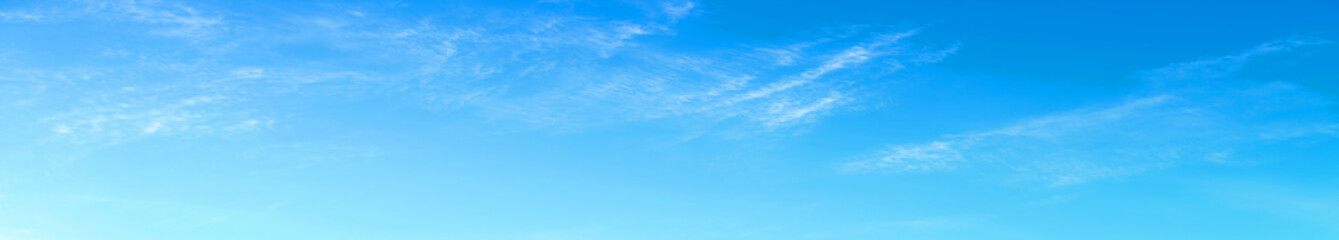 blue sky with beautiful natural white clouds	
