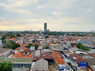 view of the city