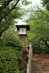 Fototapeta na wymiar 飛鳥山公園の時計台