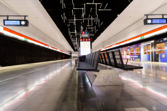 Helsinki Metro Station. Finland	