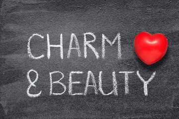 charm and beauty heart