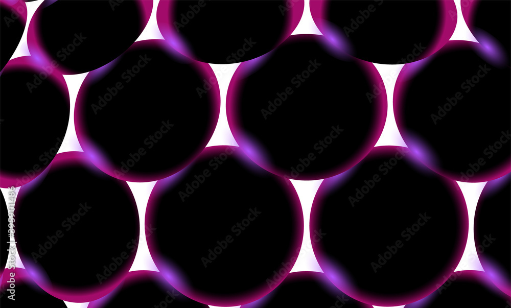 Poster abstract texture of smooth smooth spherical spherical circles of eggs of smooth unusual beautiful lu