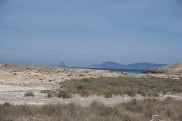 the beautiful nature of formentera a small island near ibiza
