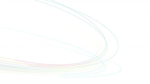 Line Curve Wave Arts colorful stream abstract background
