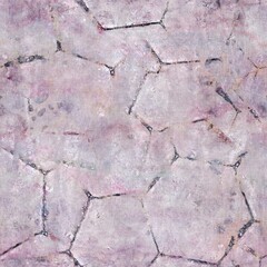 Seamless geometric mixed media collage design in old aged worn look. Geo design overlaid, mottled, and distressed on fabric texture. Seamless repeat raster jpg pattern swatch.