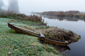 Jesień w Dolinie Narwi, Podlasie, Polska © podlaski49