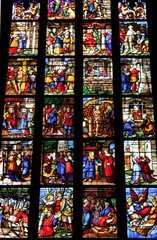 Stained glass window