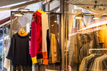衣料品店の服