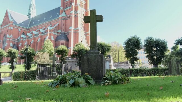 Iglesia y cementerio