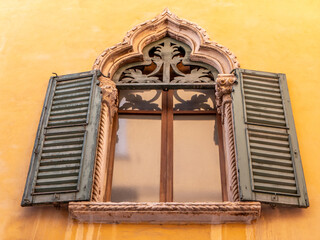 Old window with shutter