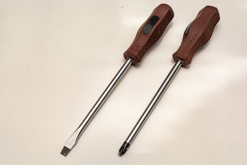 A manual tool for repair. Nippers.