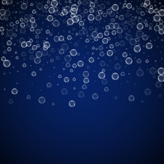 Soap bubbles abstract background. Blowing bubbles 