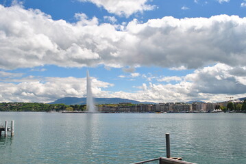 Scenic view of Geneva
