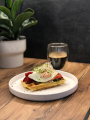 Śniadanie lub Kolacja | Zdrowe gofry 