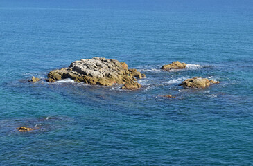 Paisajes de Sant Antoni de Calonge Gerona Cataluña España
