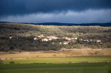 landscape in the mountains