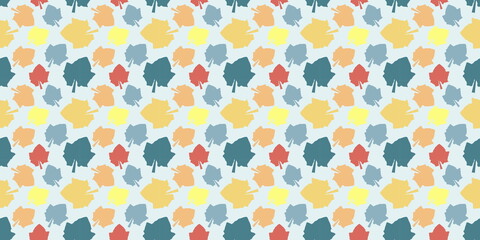 seamless pattern with leaves,illustration abstract baground.