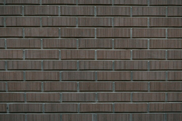texture of a black-brown brick wall