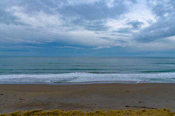 USA, Oregon, 22 of November 2020, awesome view on Pacific Ocean from the freeway view point. 