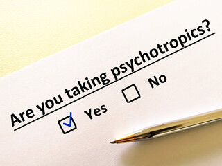 Questionnaire about psychiatry