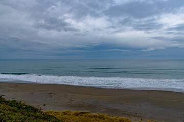 USA, Oregon, 22 of November 2020, awesome view on Pacific Ocean from the freeway view point. 