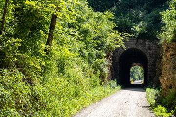 Katy trail railroad tunnel