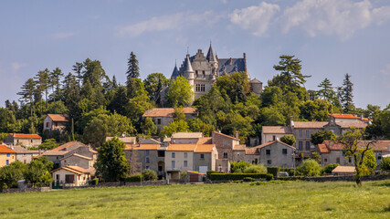 Rural town of Montdardier