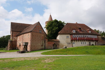 Fototapeta na wymiar Burg Stargard in der Mecklenburgischen Seenplatte in Mecklenburg-Vorpommern