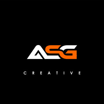 ASG Letter Initial Logo Design Template Vector Illustration
